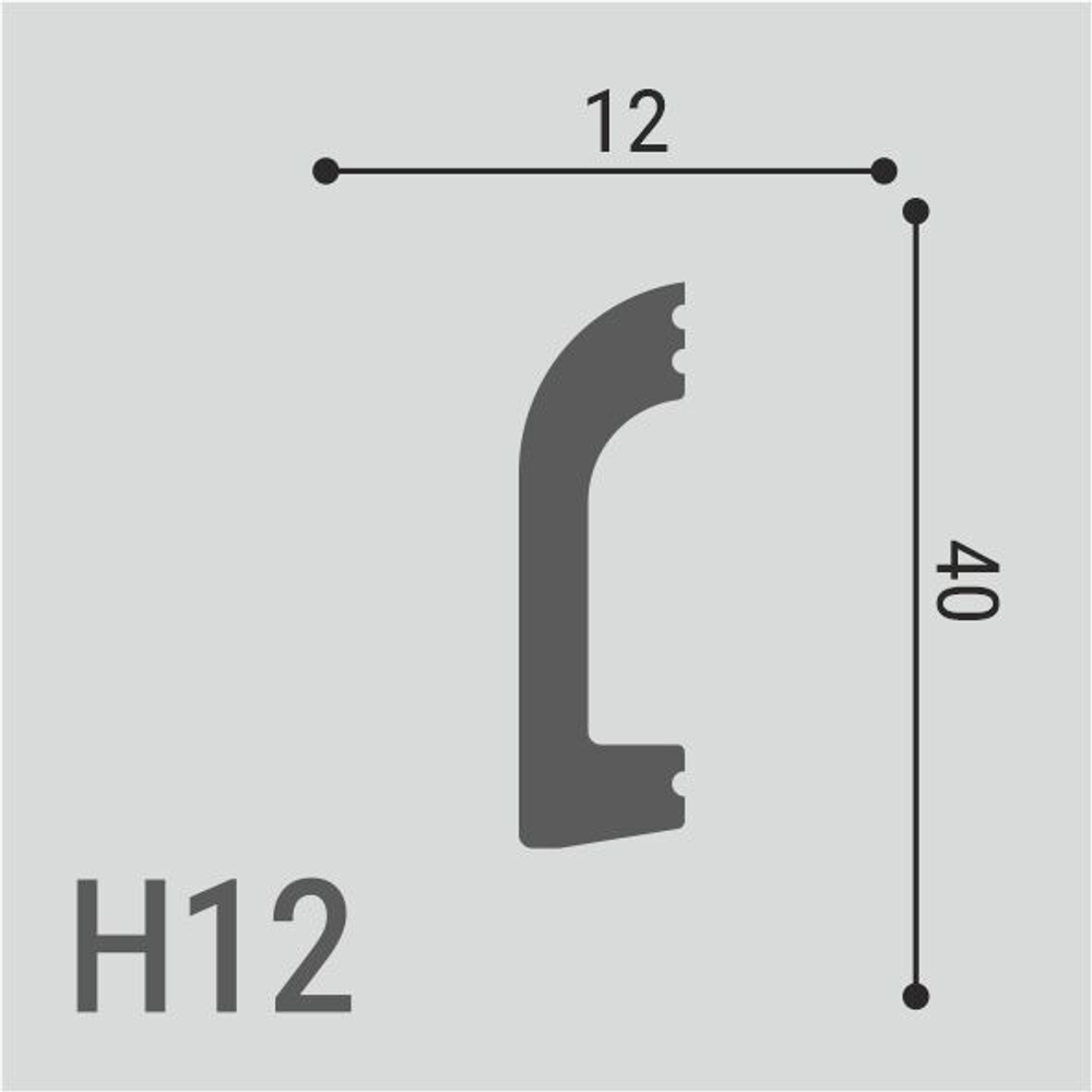 Плинтус Н 12