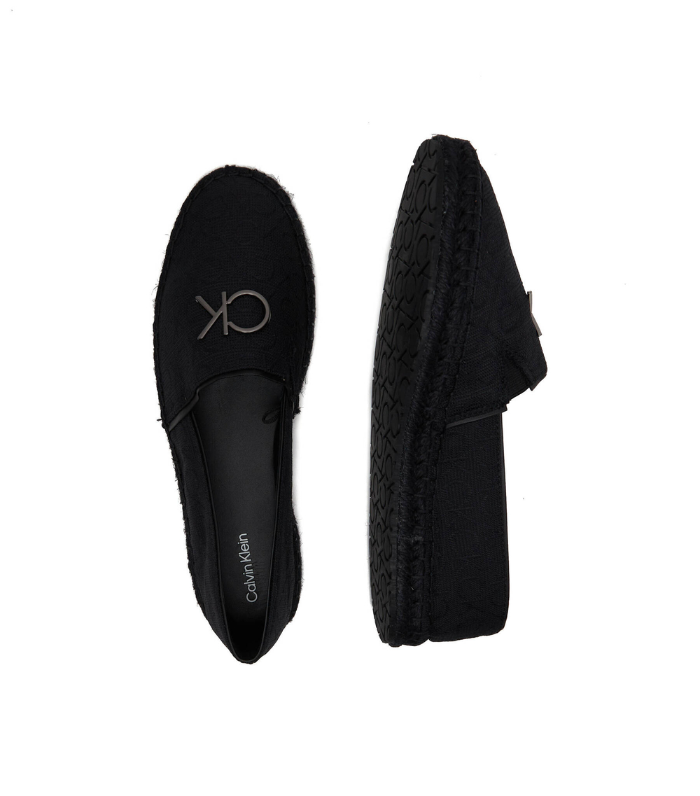 Эспадрильи Calvin Klein - черный(HW0HW01458)