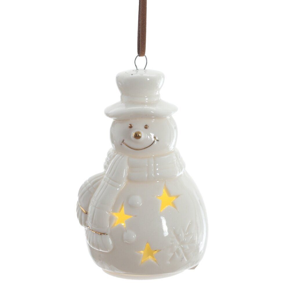 GAEM Фигурка декоративная подвесная "Снеговик" с подсветкой (2хLR44), L5 W5 H8 см, 2в.