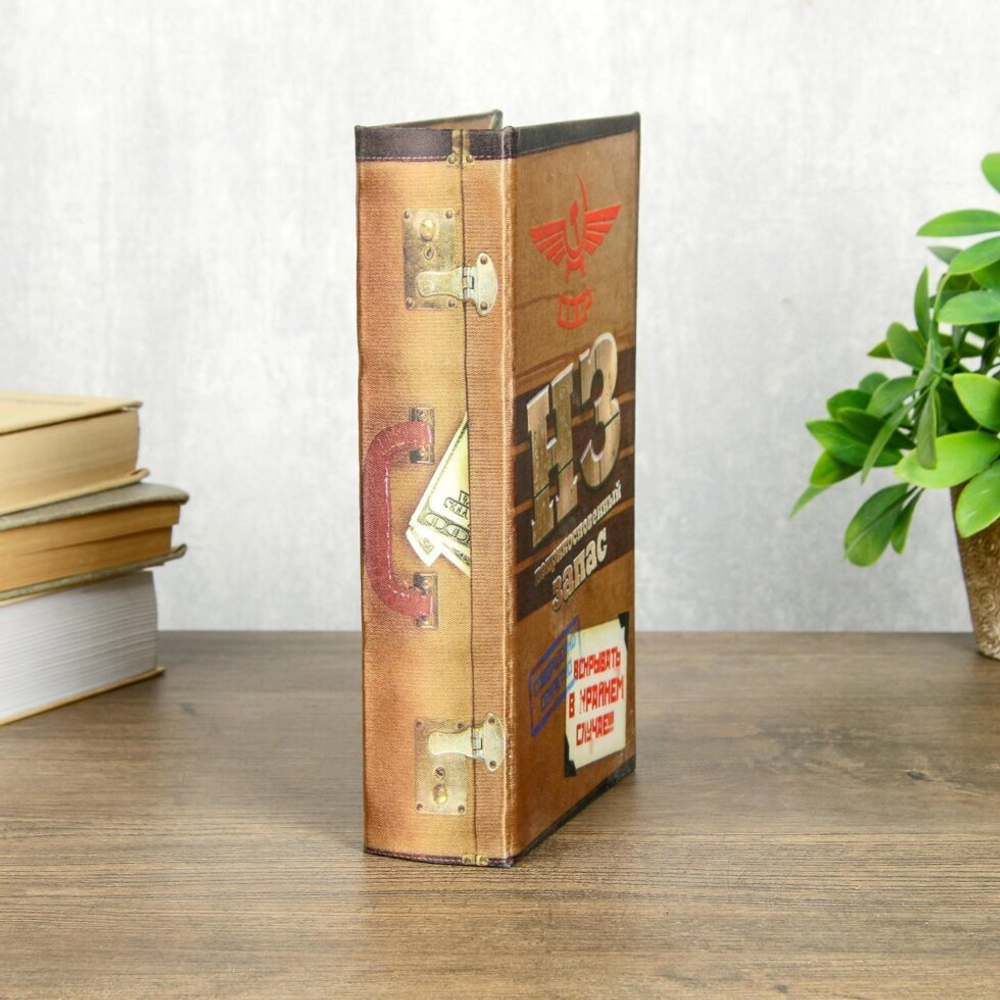 Сейф книга Неприкосновенный запас 21*13*5 см