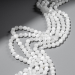 Селенит натуральный эконом, шар, 8мм