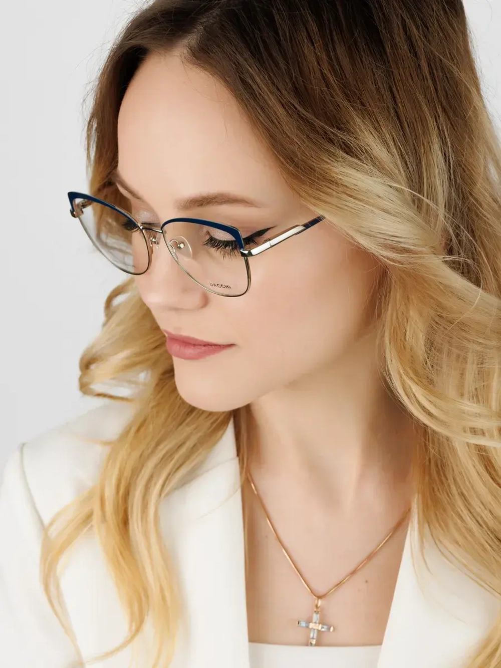 Модная оправа для очков зрение кошечки