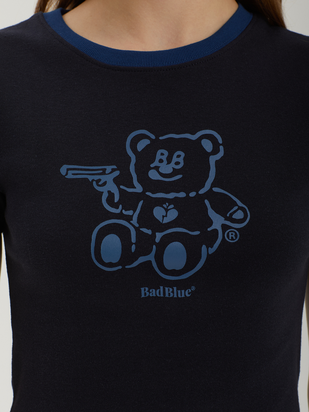 Женская Футболка Badbear Ringer Slim