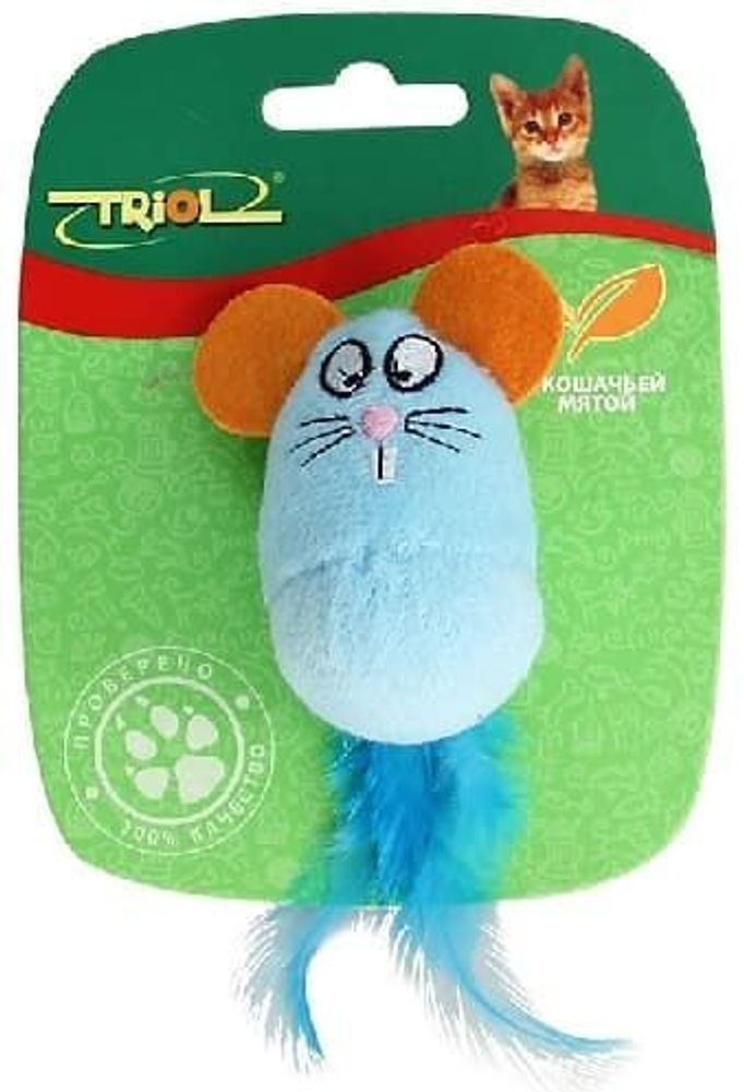 Игрушка (Triol) Мышка-неваляшка 7 см TT28