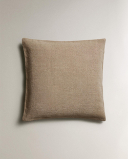 Zara Home наволочка декоративная из льна, светло-бежевый · 1170/007