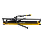 Плиткорез рельсовый 800х16мм, каретка на подш., стальная станина, усил. рукоятка-пенал Denzel