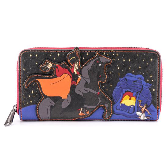 Кошелек Loungefly Disney Aladdin Jafar Villains Scene Zip Around Wallet WDWA1796