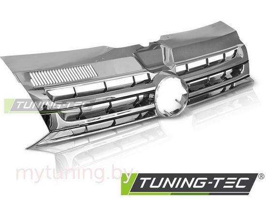 Решетка радиатора CHROME BLACK для VW T5 10-15