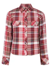 Блузка в клетку REMIX