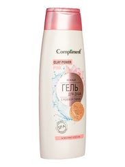 Duş geli \ Гель Для Душа Compliment  Нежный с розовой глиной
