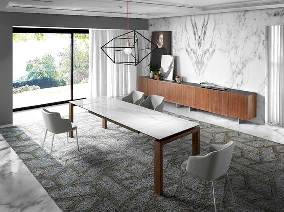 Серый тканевый стул модель 4050