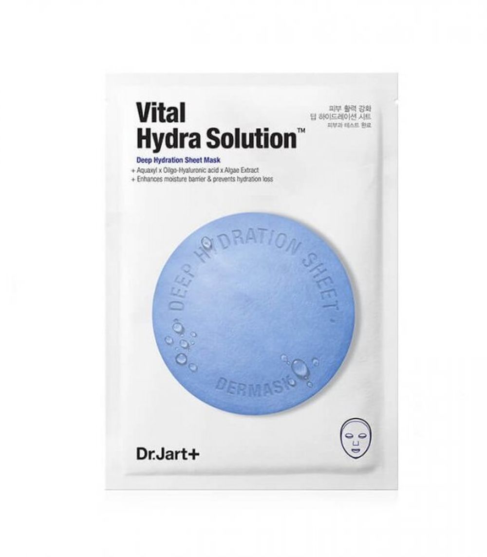 Маска для интенсивного увлажнения лица Dr.Jart+ «Vital Hydra Solution»