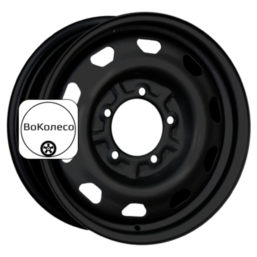 6x16/5x139,7 ET22 D108,6 LT2883D_P Black Trebl