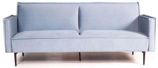 Диван-кровать ЭСТЕ с подлокотниками, трехместный, прямой, клик-кляк