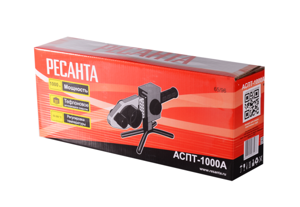 Аппарат для сварки ПВХ труб Ресанта АСПТ-1000А