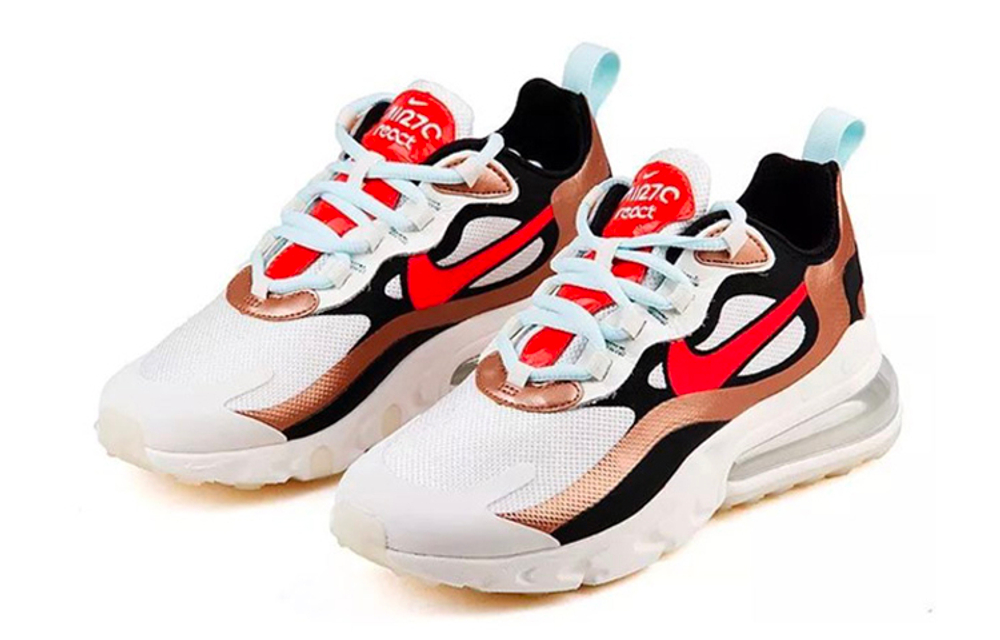Кроссовки Nike Air Max 270 React (Женская размерная сетка)