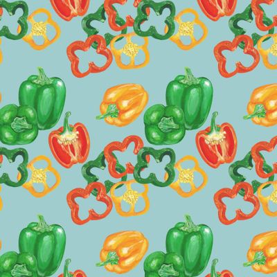 Разноцветный Болгарский перец