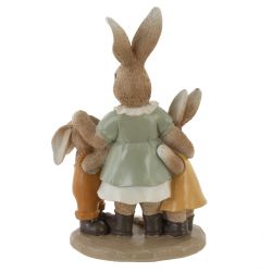 GAEM Фигурка декоративная "Зайцы", L11 W6,5 H16,5 см