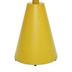 Столик кофейный Marius, Ø50 см, желтый