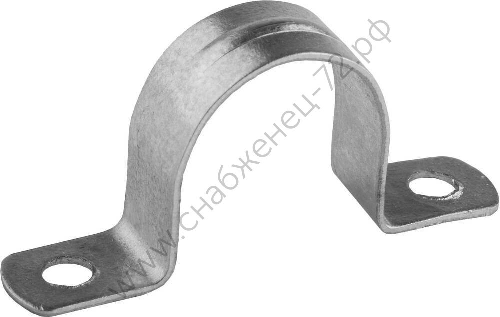 СВЕТОЗАР D=25мм 50 штук, Металлические скобы для крепления металлорукава (60212-20-50)