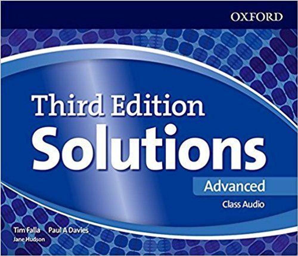 SOLUTIONS 3ED ADV CL CD(3)