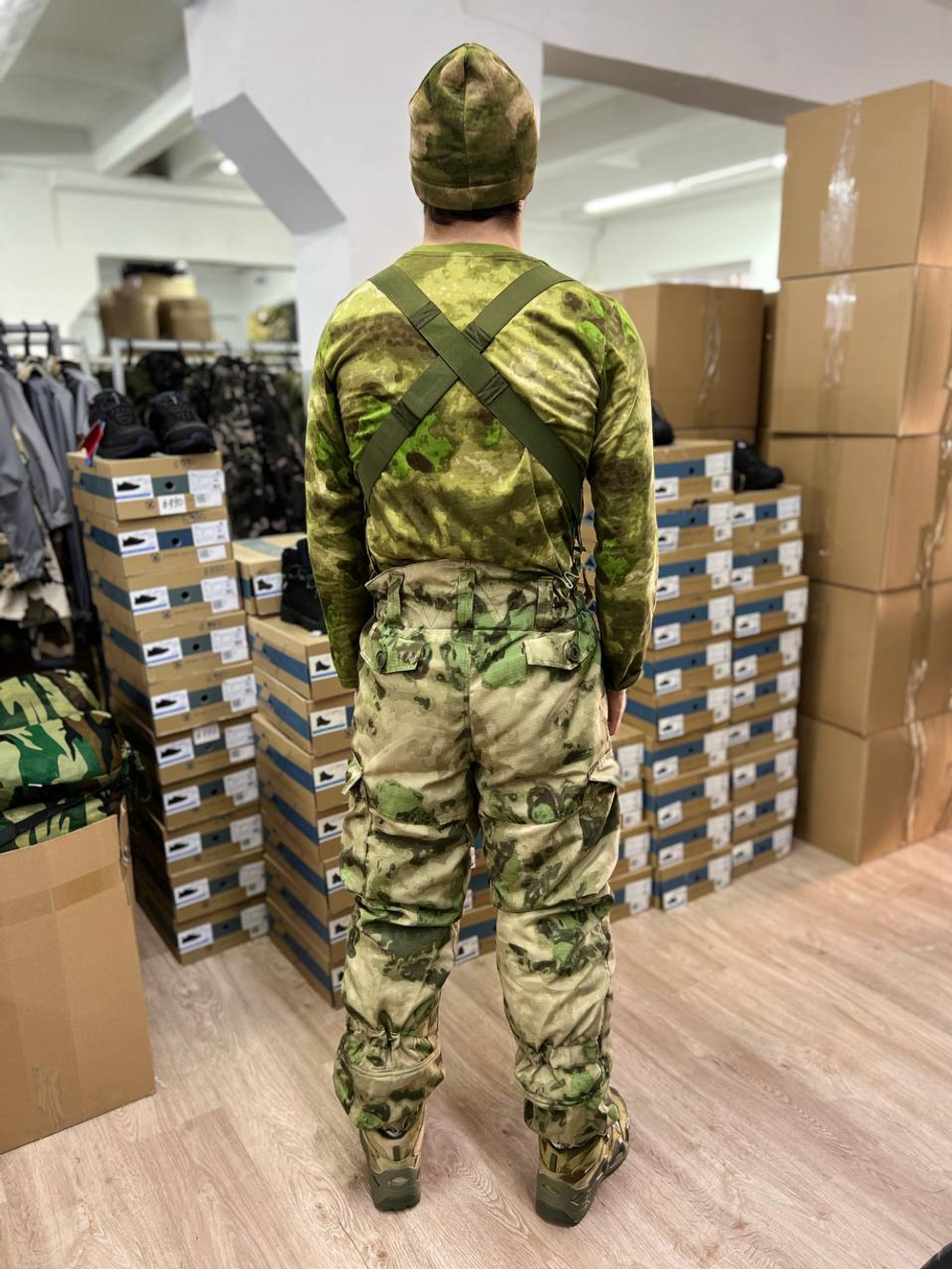 Костюм горка 5 зима лайт / мох