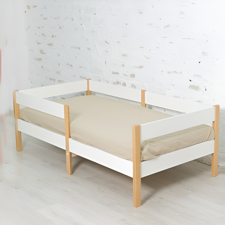 Кровать Умка белый/белый 800*1600