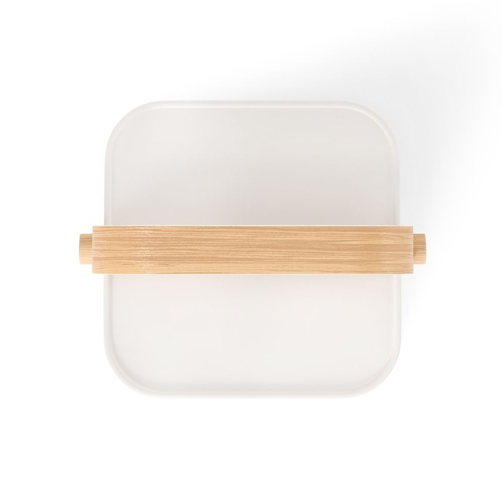 Держатель для салфеток Bellwood, белый/натуральное дерево