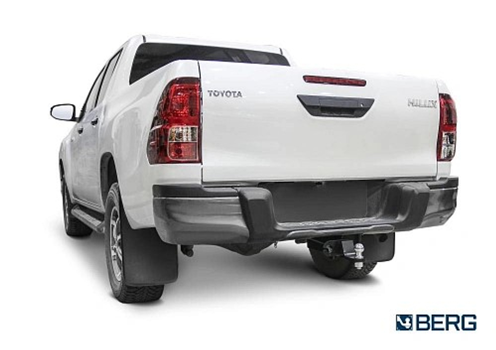 ТСУ для Toyota Hilux (2015-), JAC T6 2018- (Сборка РФ), JAC T8 Pro 2023- (Сборка РФ), Sollers ST6 2023-  шар E, 3500/120 кг.  F.5718.001