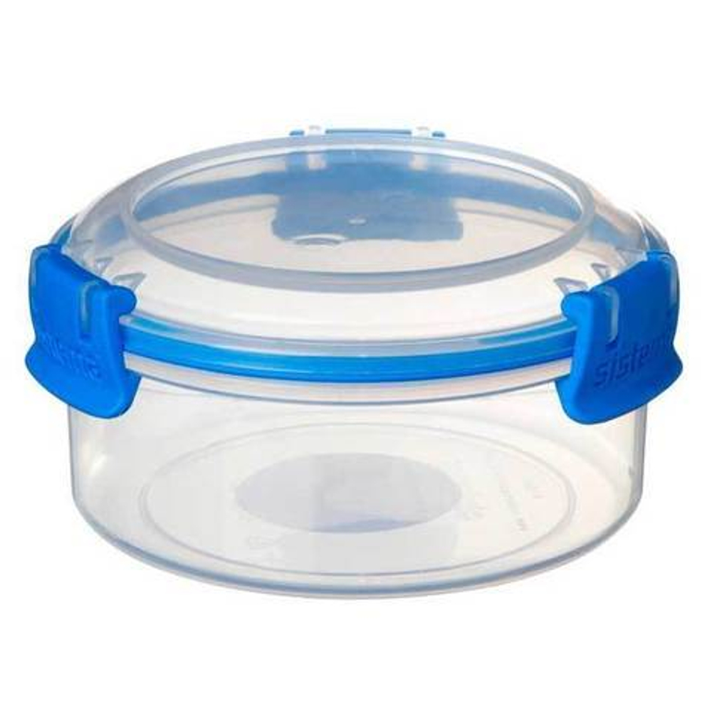 Контейнер круглый 300мл Sistema Fresh синий