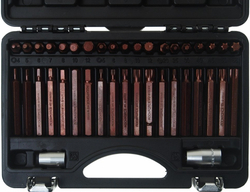 Набор вставок RF-4401D: 1/2"&1/4"&3/8"DR TORX 40пр. с держателями PREMIUM ROCKFORCE