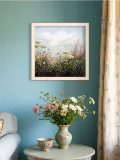 Картина на стену интерьерная на холсте 44х44 см