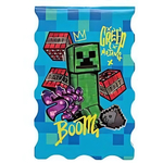 Блокнот фигурный А7 40л. "My Game" на скрепке, без линовки, тиснен.серебр.фольгой 77570 (Центрум)