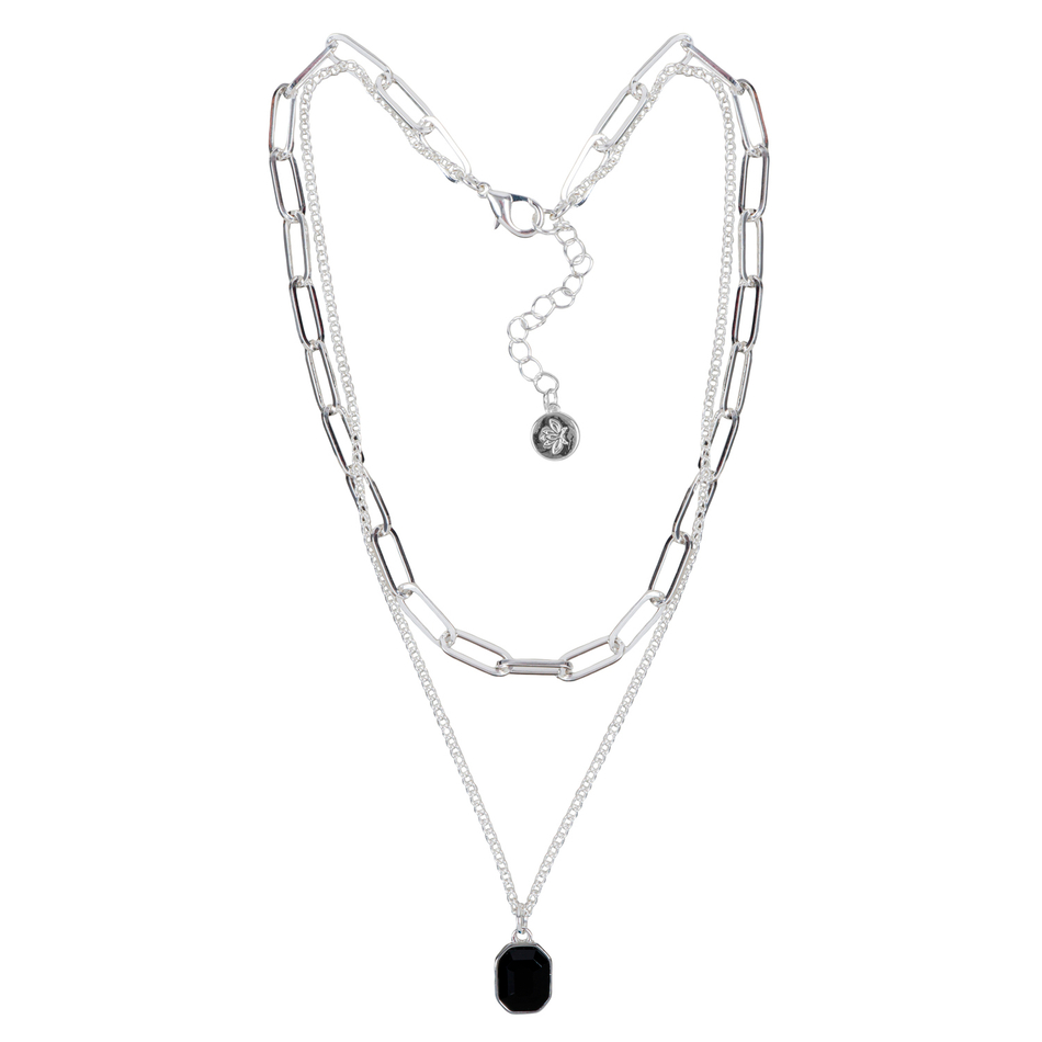 Колье Fiore Luna Black LN6099 S