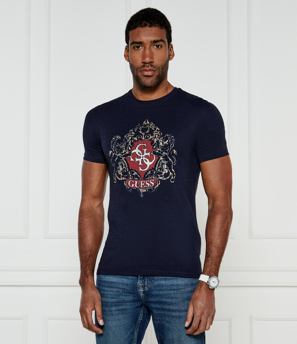 Футболка GUESS - темно-синий(M4BI49 KCHA1)