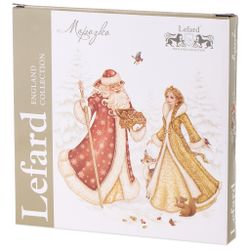 ТАРЕЛКА ЗАКУСОЧНАЯ LEFARD "МОРОЗКО" 20,5 СМ (КОР=18ШТ.)