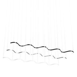 Светильник подвесной Волна FS-TG-GV 6720х640х80 99вт 9000лм (состоит из 3 частей)