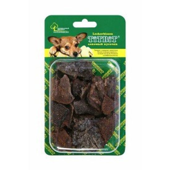 Titbit лакомство для собак Печень говяжья Б2-М 151 г