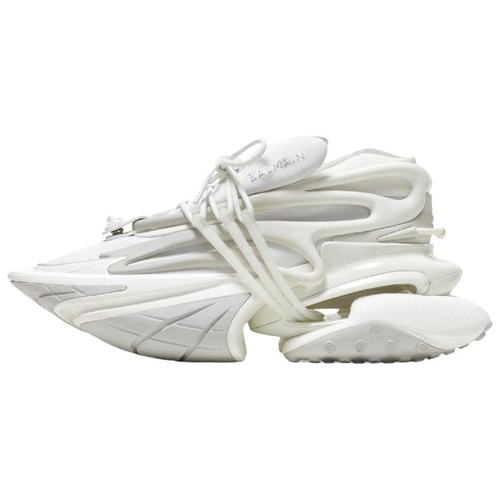 BALMAIN Unicorn Lace Up Chunky Sneakers Women"s