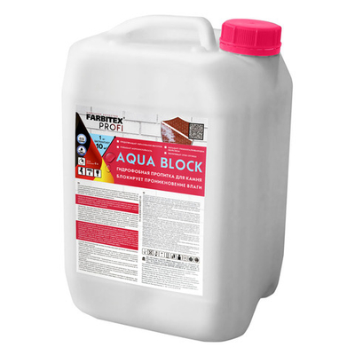 Грунтовка по минеральным поверхностям АКВА БЛОК 3,0кг FARBITEX PROFI