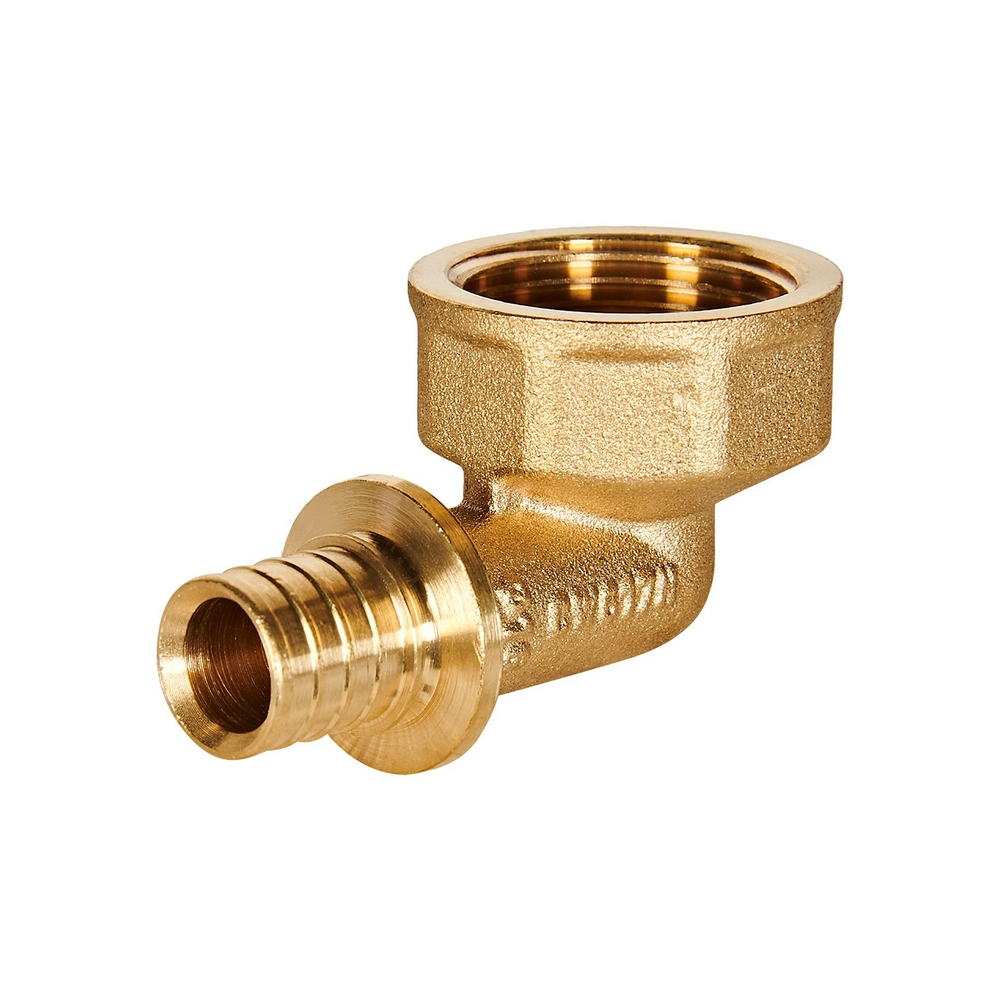 Переход на внутреннюю резьбу угловой ROMMER- 16 x 3/4" (для труб из сшитого полиэтилена)