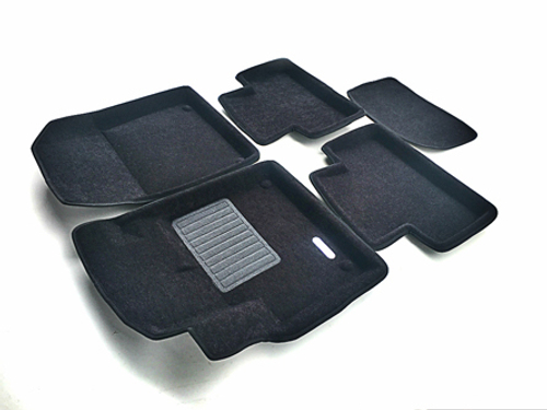 Коврики салона для LAND ROVER Range Rover Evogue (2011-2018) Euromat 3D Business черные. Арт. EMC3D-003103