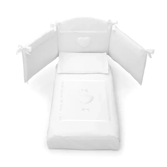 Комплект постельного белья Erbesi Dolce 3 предмета White