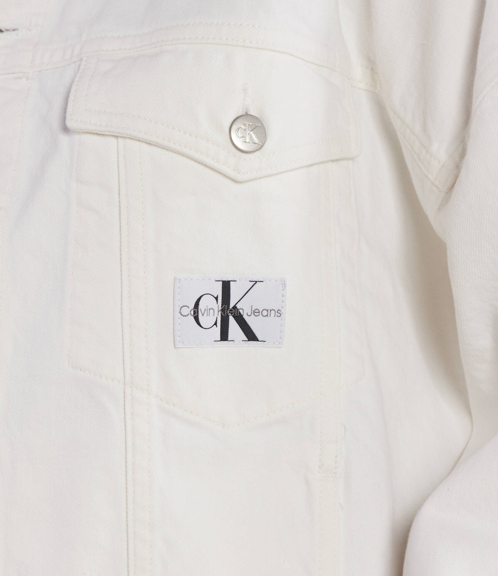 Джинсовая куртка CALVIN KLEIN JEANS - белый(J20J223430)