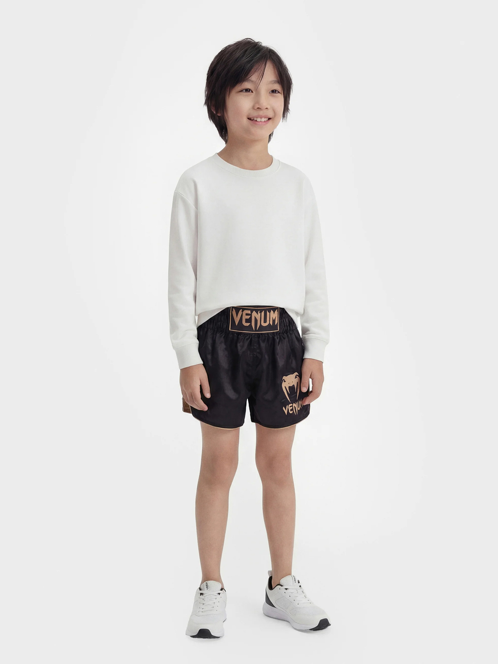 Шорты тайские детские Venum Classic Black/Gold