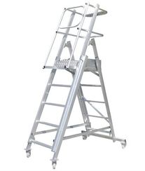 Лестница - платформа телескопическая MEGAL ТЛП-К (0,8 - 1,3)