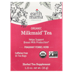 Earth Mama, Organic Milkmaid® Tea, без кофеина, 16 чайных пакетиков, 35 г (1,23 унции)