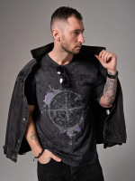 Футболка мужская "Роза ветров"