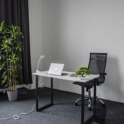 ULM-D605 4W-3000-6000K-DIM WHITE Светильник настольный светодиодный прищепка. Сенсорный выключатель. Диммер. Белый. TM Uniel