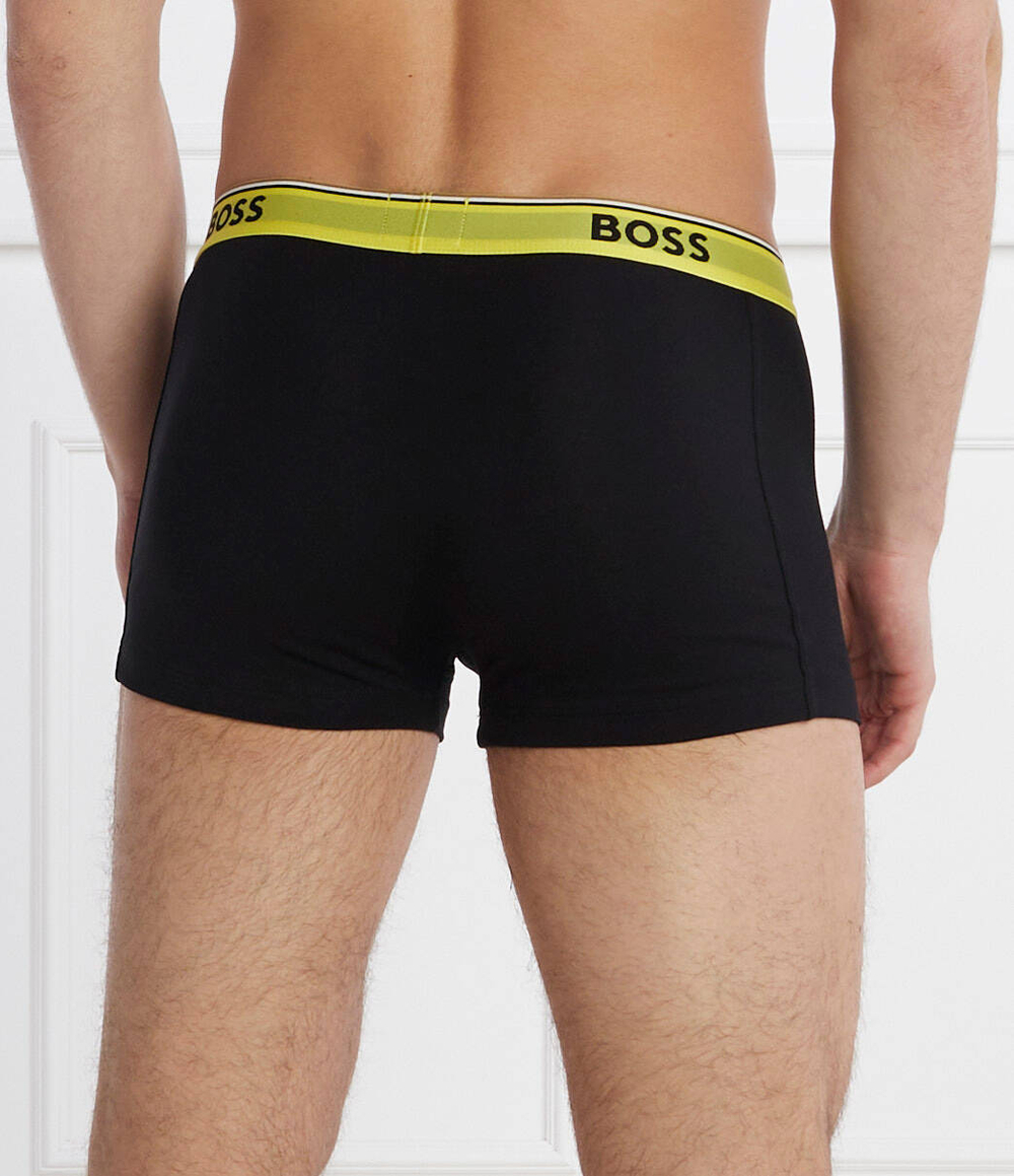 Трусики-боксеры 3шт. Power BOSS BLACK - черный(50508985)